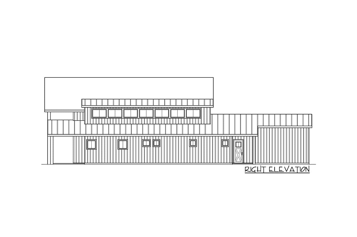 Plan 85376MS: Barndominium-Style Home Plan with Two-Story Great Room and Guest Quarters - 3247 Sq Ft - Image #16 - Barndominium, Country, Craftsman, Rustic