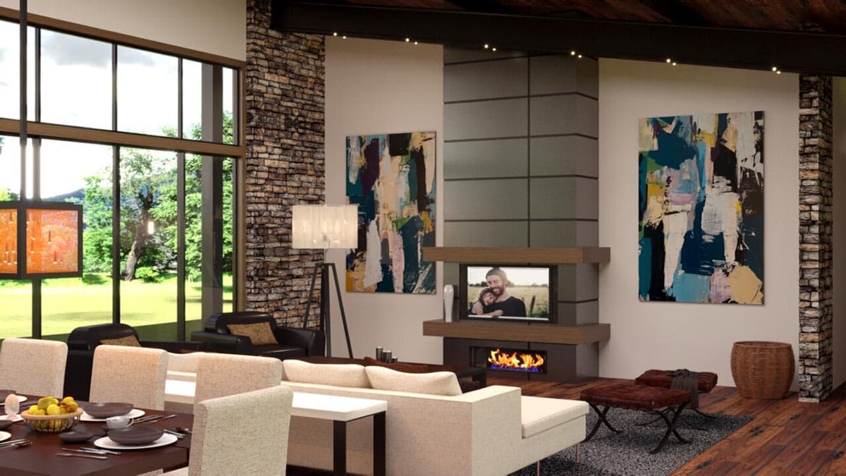 Plan 85378MS: Modern Hip Roof House Plan Under 3000 Square Feet - Image #4 - Contemporary, Craftsman, Mid Century Modern, Modern, Northwest