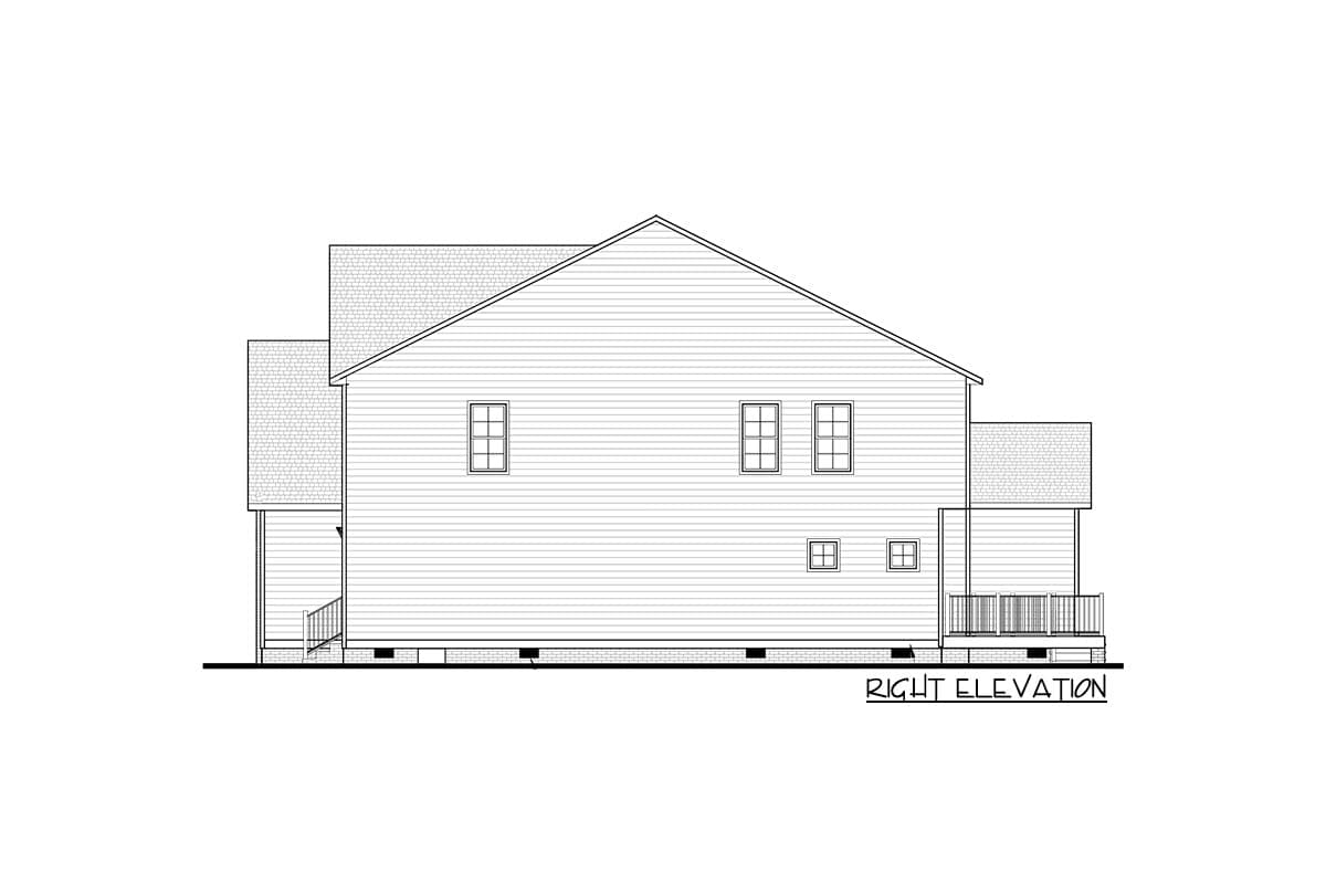 Plan 83631CRW: 3,000 Square Foot Traditional 2-Story Home Plan - Image #6 - Country, Traditional