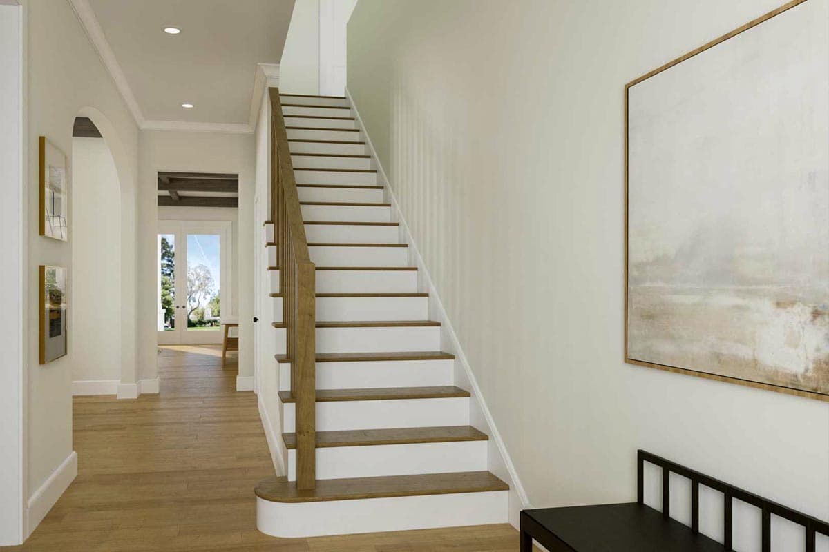 Plan 50218PH: Contemporary 4-Bedroom Tudor House Plan Under 3500 Square Feet - Image #7 - Contemporary, European, French Country, Transitional, Tudor