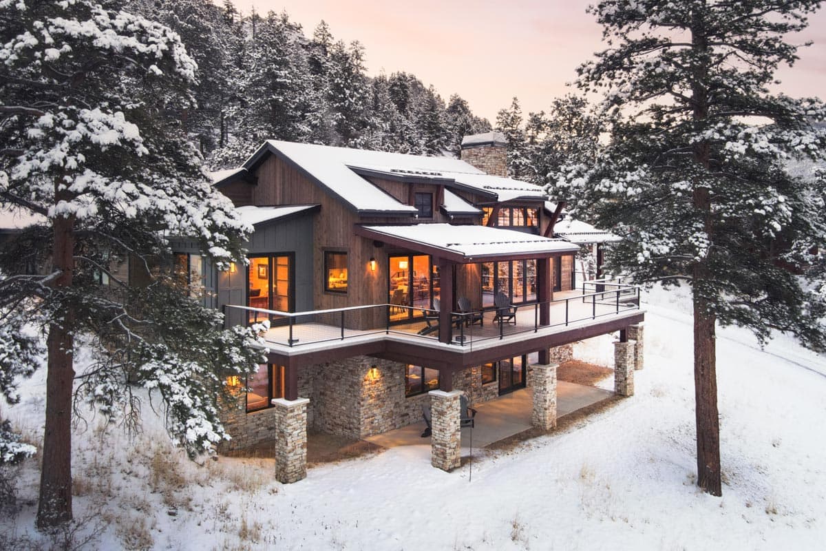 Plan 95191RW: Over 3,000 Square Foot Contemporary Mountain Ranch Plan with 10' Ceilings - Image #42 - Contemporary, Modern, Mountain, Ranch, Rustic