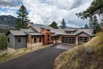 Over 3,000 Square Foot Contemporary Mountain Ranch Plan with 10' Ceilings