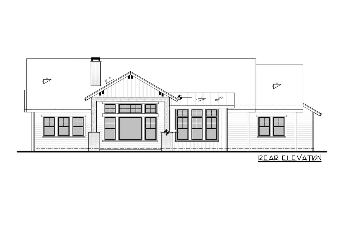 Plan 95194RW: New American Craftsman with Finished Basement - Image #12 - Craftsman, Mountain, New American