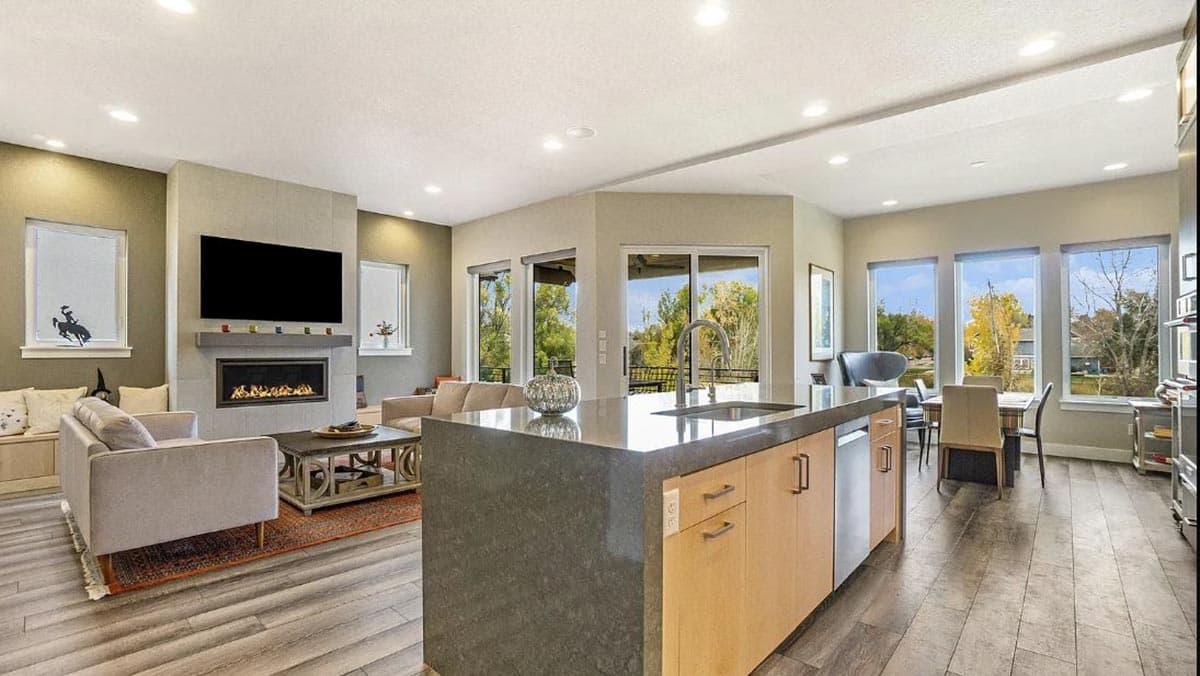 Plan 95196RW: Transitional Northwest House Plan with 3-Car Tandem Garage - Image #4 - Contemporary, Modern, Northwest, Transitional