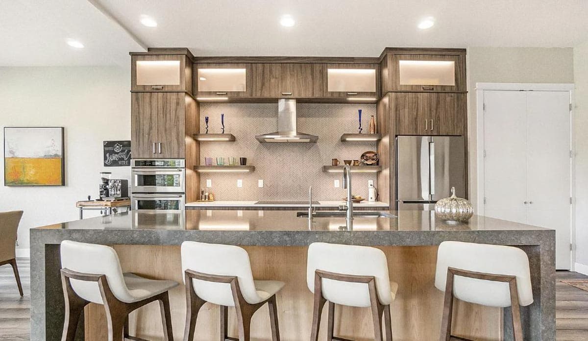 Plan 95196RW: Transitional Northwest House Plan with 3-Car Tandem Garage - Image #5 - Contemporary, Modern, Northwest, Transitional