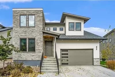 Transitional Northwest House Plan with 3-Car Tandem Garage