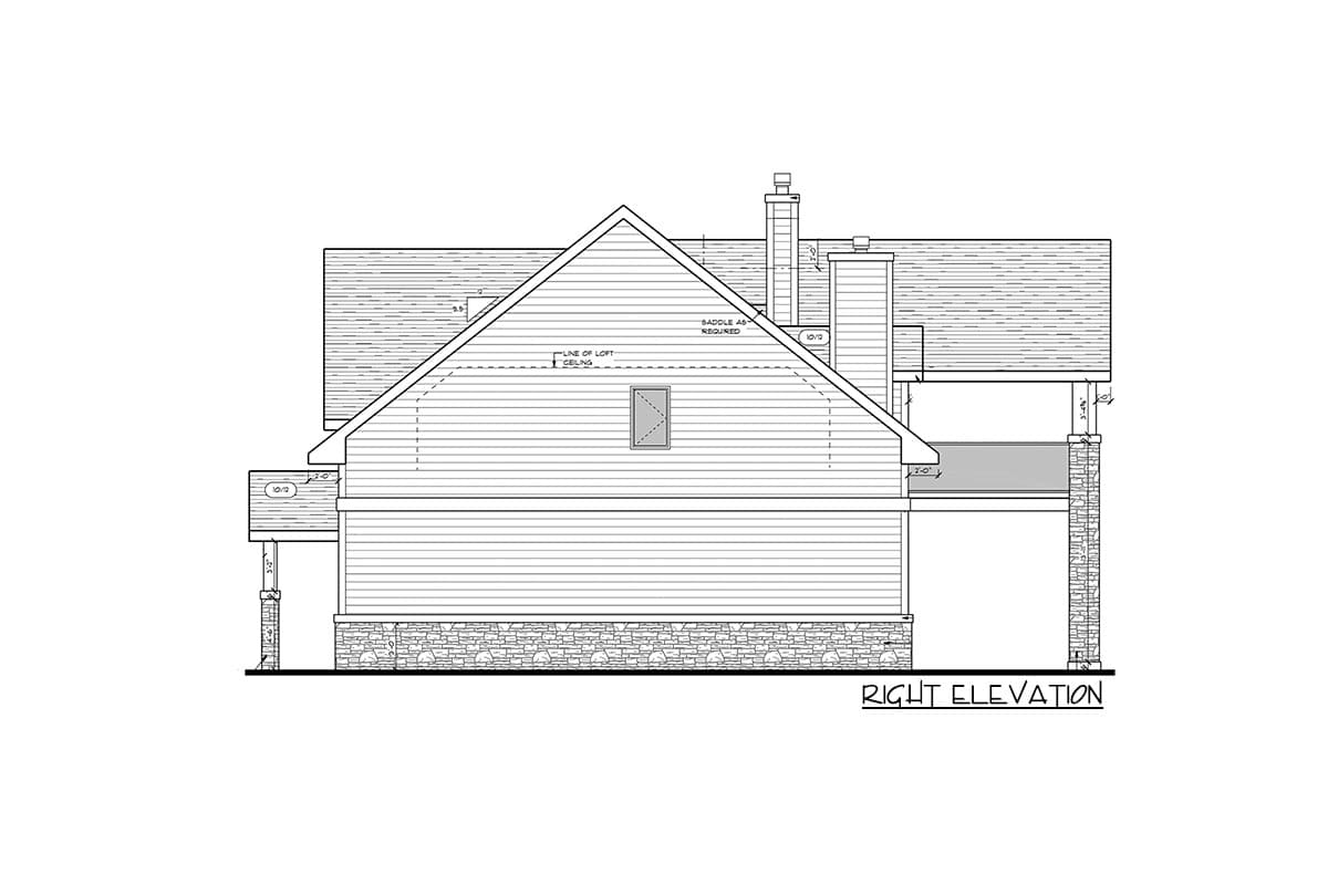 Plan 81806AB: Contemporary Craftsman Carriage House Plan with Ground Level Bar Lounge - Image #5 - Country, Craftsman, New American, Rustic