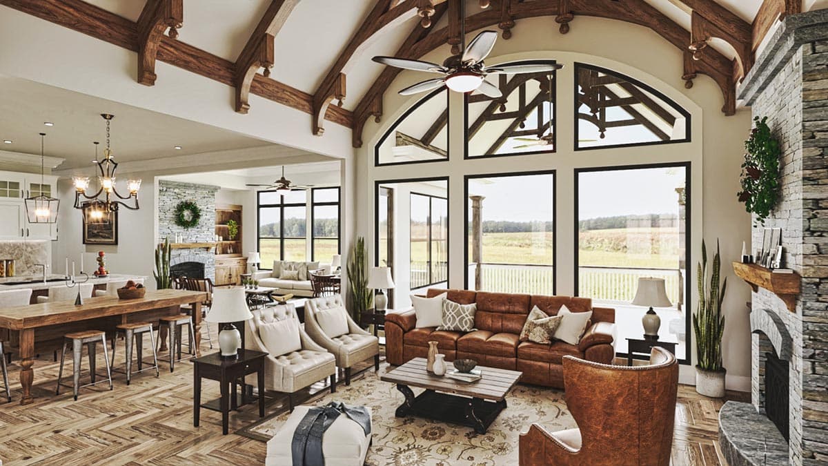 Plan 25797GE: Craftsman Lake House Plan with Walkout Basement - 2845 Sq Ft - Image #20 - Country, Craftsman, Farmhouse, New American, Ranch