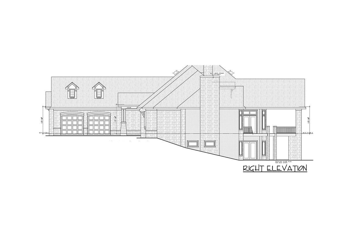 Plan 42429DB: Spacious European Ranch Plan with Main-level Owner's Suite and Walkout Basement - Image #4 - Craftsman, European, Ranch, Southern, Traditional