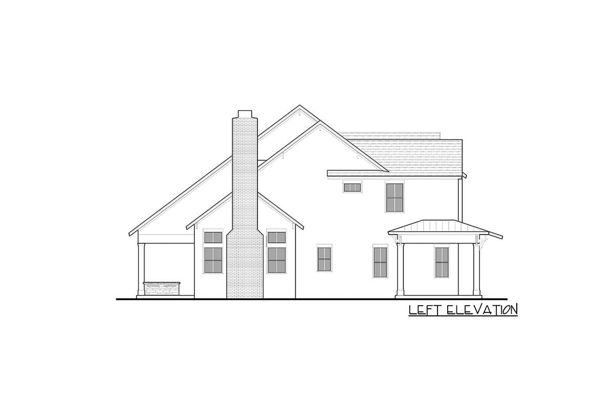 Plan 82276KA: 2-Story Beach Bungalow with Main-floor Master Bedroom and Home Office - Image #20 - Beach, Bungalow, Coastal, Country, Craftsman
