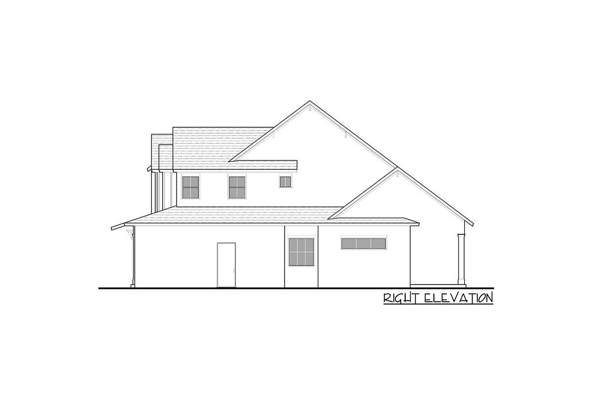 Plan 82276KA: 2-Story Beach Bungalow with Main-floor Master Bedroom and Home Office - Image #22 - Beach, Bungalow, Coastal, Country, Craftsman