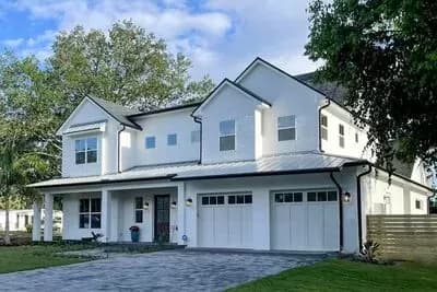 2-Story Beach Bungalow with Main-floor Master Bedroom and Home Office