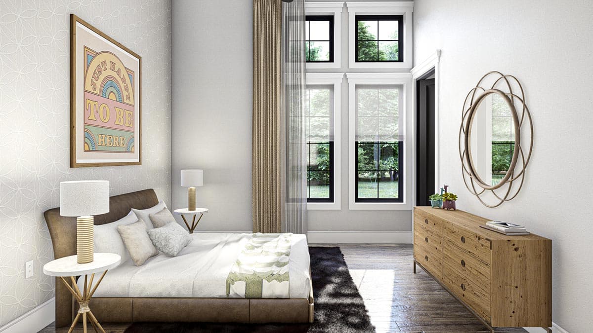 Plan 623182DJ: 1500 Square Foot Barndo Home Plan with RV and Standard Car Garage - Image #24 - Barndominium, Contemporary, Farmhouse, Modern Farmhouse, Rustic