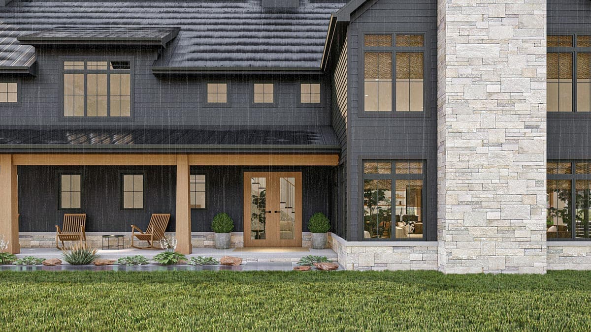 Plan 623183DJ: 4-Bed Barndominium-Style House Plan with 3 Outdoor Spaces - 2734 Sq Ft - Image #8 - Barndominium, Country, Farmhouse, Modern Farmhouse, Rustic