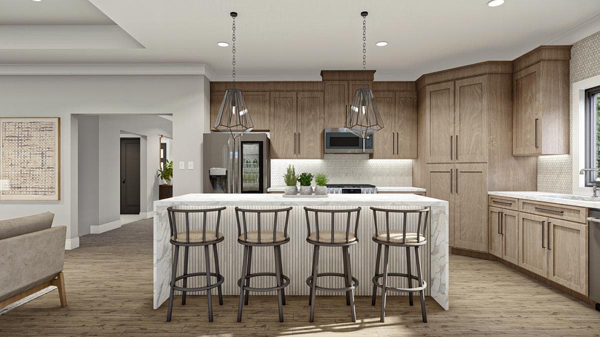 Plan 623184DJ: One-Story Contemporary Country House Plan Under 2000 Square Feet with 3 Beds - Image #13 - Country, Farmhouse, Modern Farmhouse, New American, Ranch