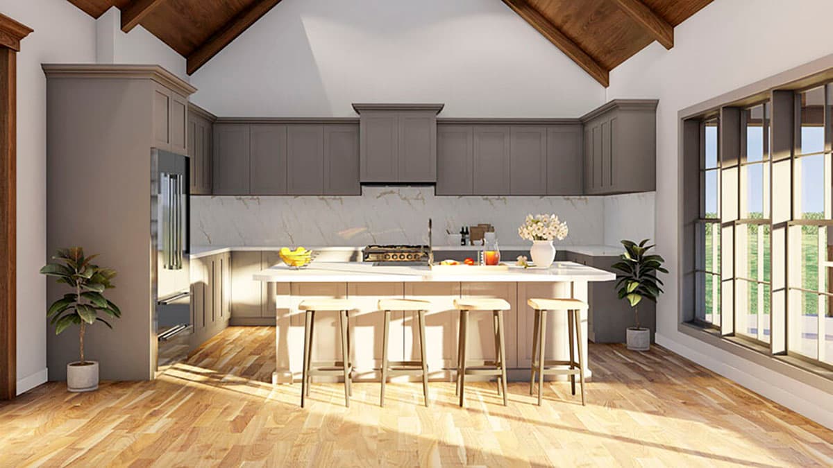 Plan 70841MK: 4-Bed House Plan Under 2800 Square Feet with a Vaulted Great Room and Bonus Expansion - Image #12 - European, French Country, Rustic, Transitional