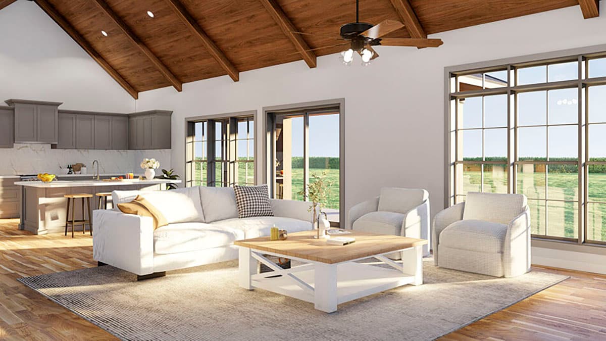 Plan 70841MK: 4-Bed House Plan Under 2800 Square Feet with a Vaulted Great Room and Bonus Expansion - Image #14 - European, French Country, Rustic, Transitional