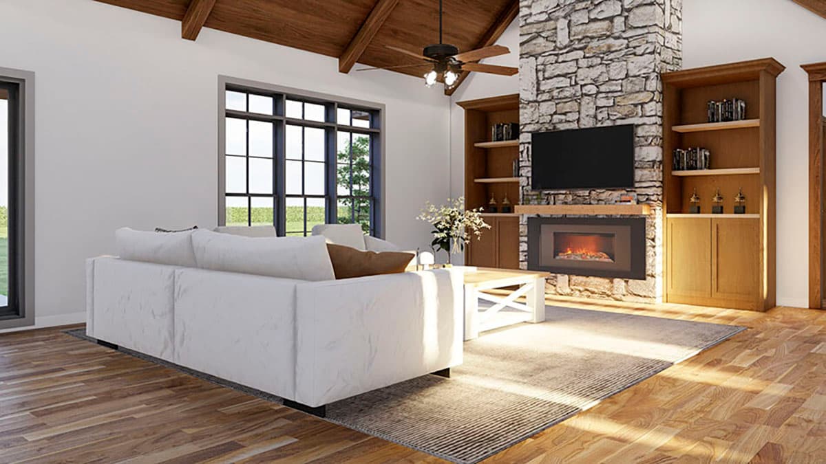 Plan 70841MK: 4-Bed House Plan Under 2800 Square Feet with a Vaulted Great Room and Bonus Expansion - Image #15 - European, French Country, Rustic, Transitional