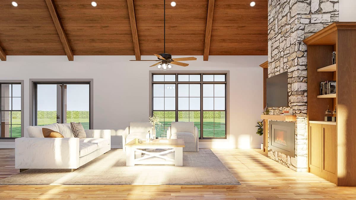 Plan 70841MK: 4-Bed House Plan Under 2800 Square Feet with a Vaulted Great Room and Bonus Expansion - Image #16 - European, French Country, Rustic, Transitional