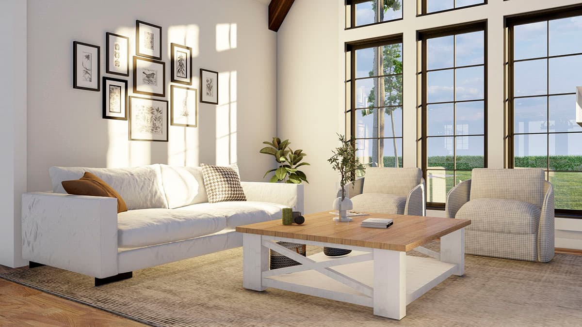 Plan 70842MK: Acadian Country-Inspired House Plan with Porte-Cochere and Detached 2-Car Garage with Bonus - Image #11 - Acadian, European, French Country, Louisiana-Style, Southern