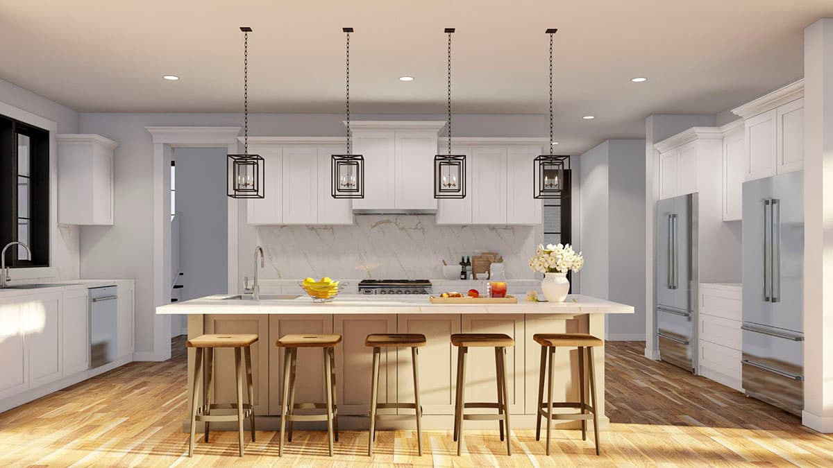 Plan 70842MK: Acadian Country-Inspired House Plan with Porte-Cochere and Detached 2-Car Garage with Bonus - Image #14 - Acadian, European, French Country, Louisiana-Style, Southern