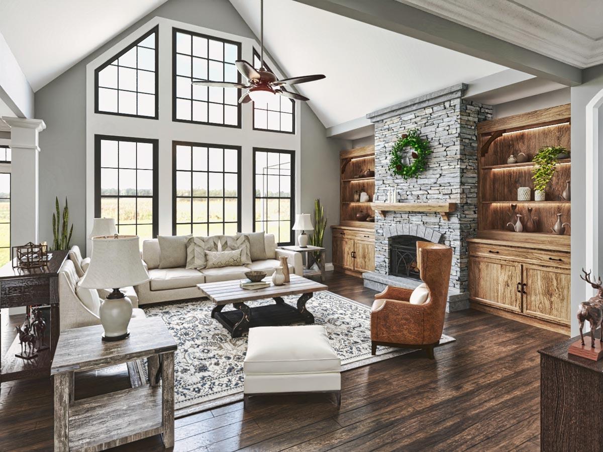 Plan 25799GE: 3-Bedroom Single-Story Modern Farmhouse Plan Under 3000 Square Feet - Image #20 - Country, Farmhouse, Modern Farmhouse, New American, Rustic, Traditional