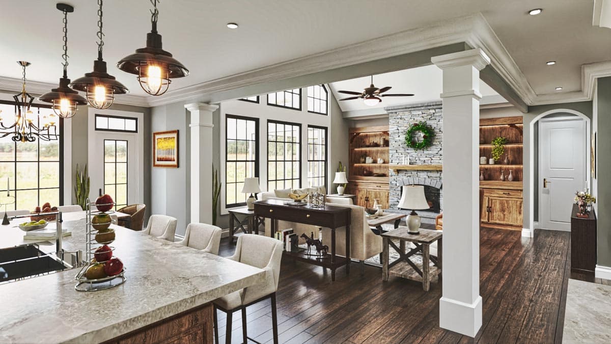 Plan 25799GE: 3-Bedroom Single-Story Modern Farmhouse Plan Under 3000 Square Feet - Image #24 - Country, Farmhouse, Modern Farmhouse, New American, Rustic, Traditional