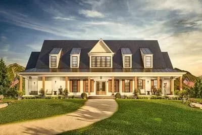 3-Bedroom Single-Story Modern Farmhouse Plan Under 3000 Square Feet