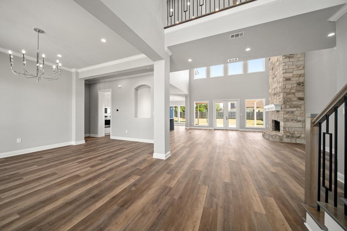 Plan 818034JSS: New American Craftsman Home Plan with 2-Story Living Room - Image #9 - Country, Craftsman, New American, Traditional