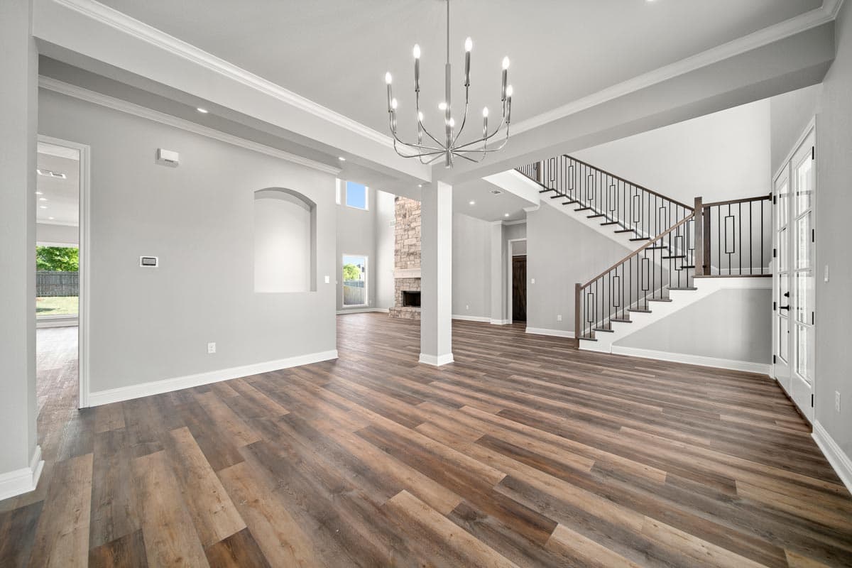 Plan 818034JSS: New American Craftsman Home Plan with 2-Story Living Room - Image #11 - Country, Craftsman, New American, Traditional