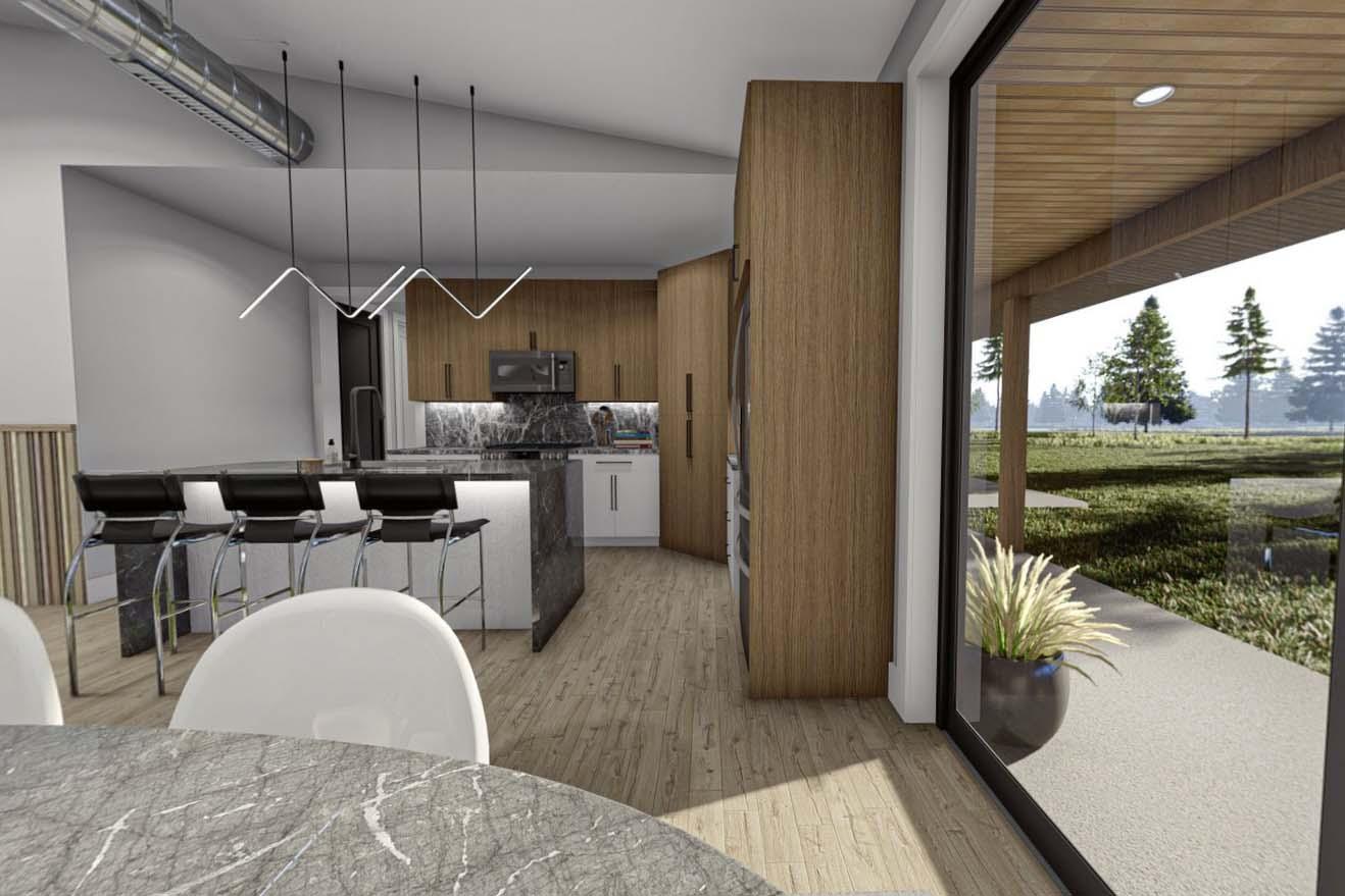 Plan 623187DJ: 1700 Square Foot Modern Barndominium-Style House Plan - Virtual Tour Cover Image - Barndominium, Mid Century Modern, Modern, New American