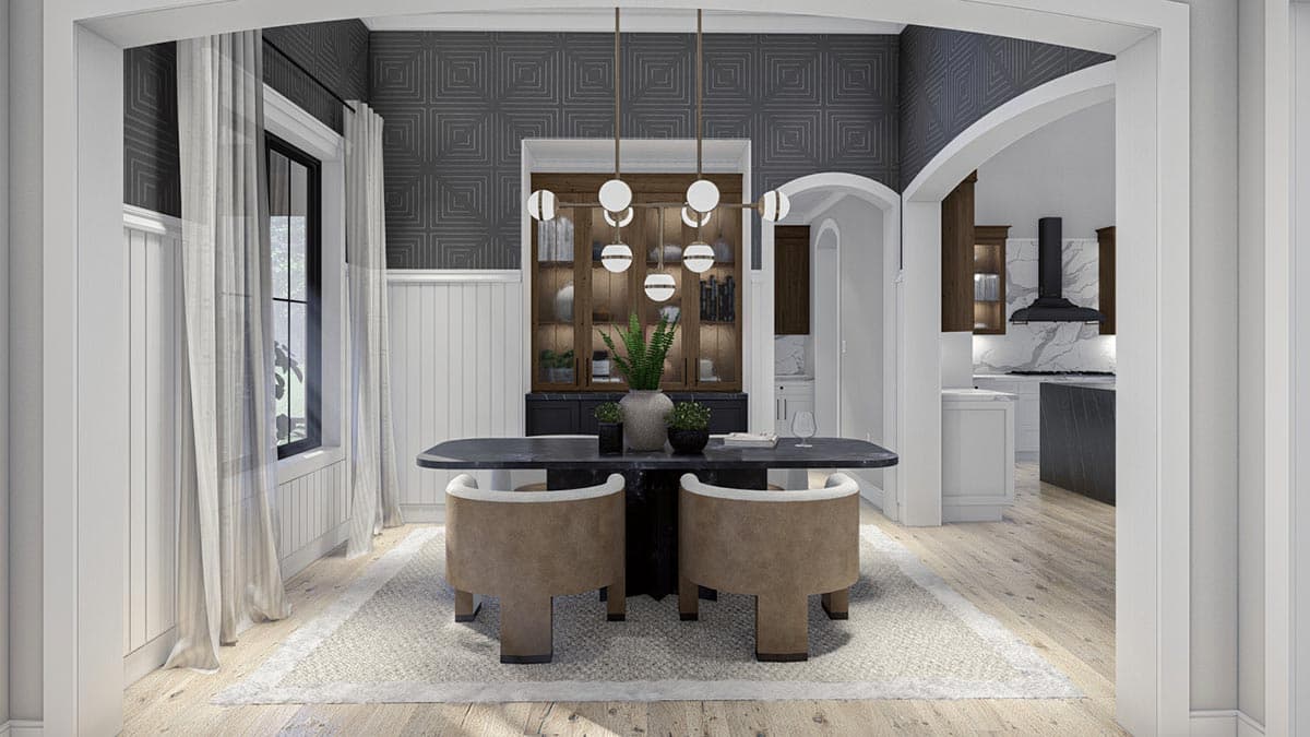 Plan 623188DJ: Single-Story Transitional House Plan with Sunroom - 2643 Sq Ft - Image #13 - Hill Country, New American, Transitional