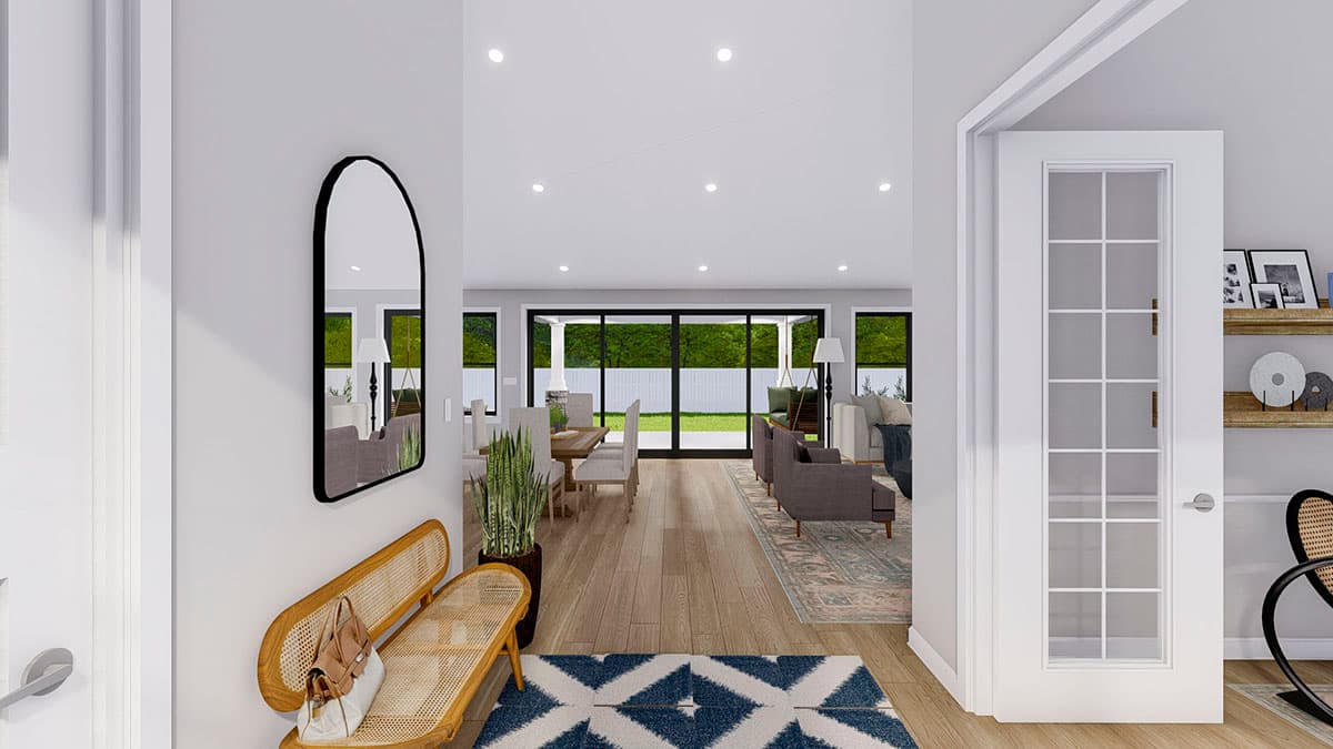 Plan 61422UT: New American Ranch Plan with Vaulted Owner's Suite - Image #9 - Country, Craftsman, New American, Ranch