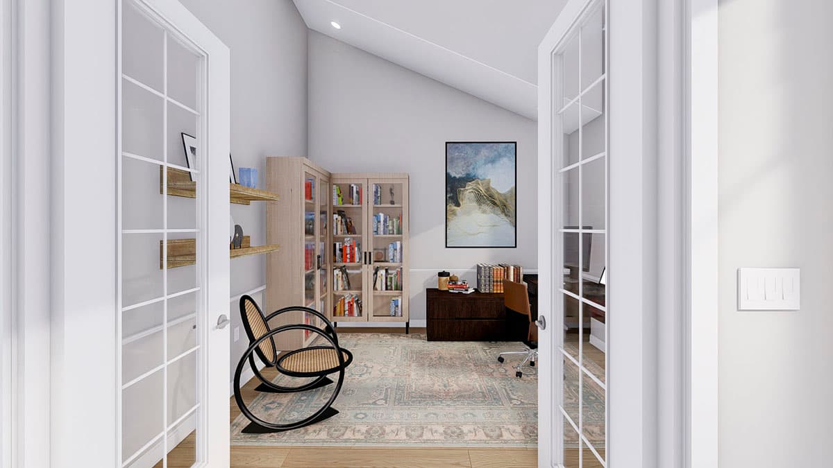 Plan 61422UT: New American Ranch Plan with Vaulted Owner's Suite - Image #11 - Country, Craftsman, New American, Ranch