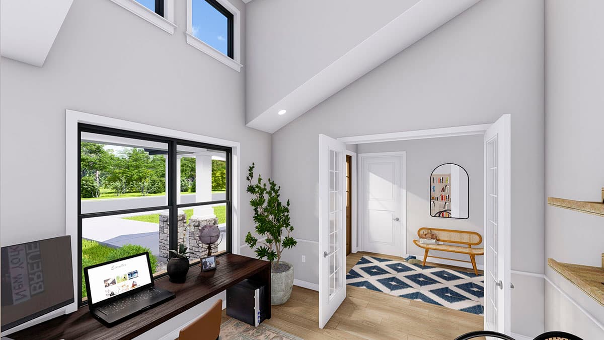 Plan 61422UT: New American Ranch Plan with Vaulted Owner's Suite - Image #12 - Country, Craftsman, New American, Ranch