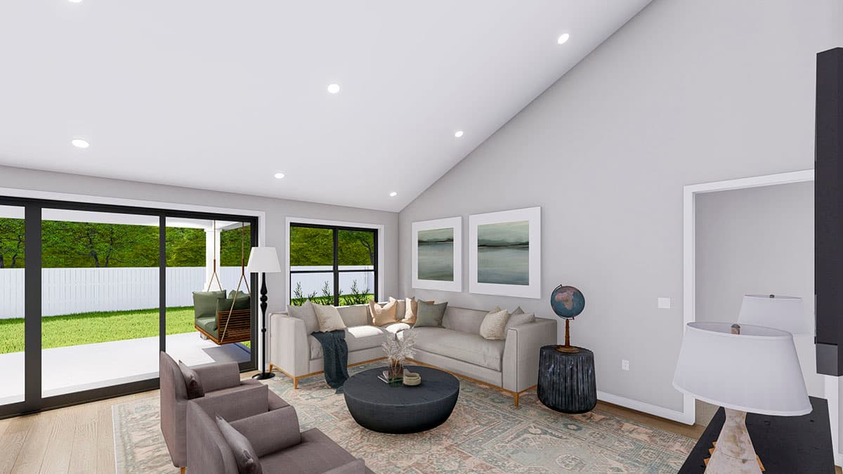 Plan 61422UT: New American Ranch Plan with Vaulted Owner's Suite - Image #18 - Country, Craftsman, New American, Ranch