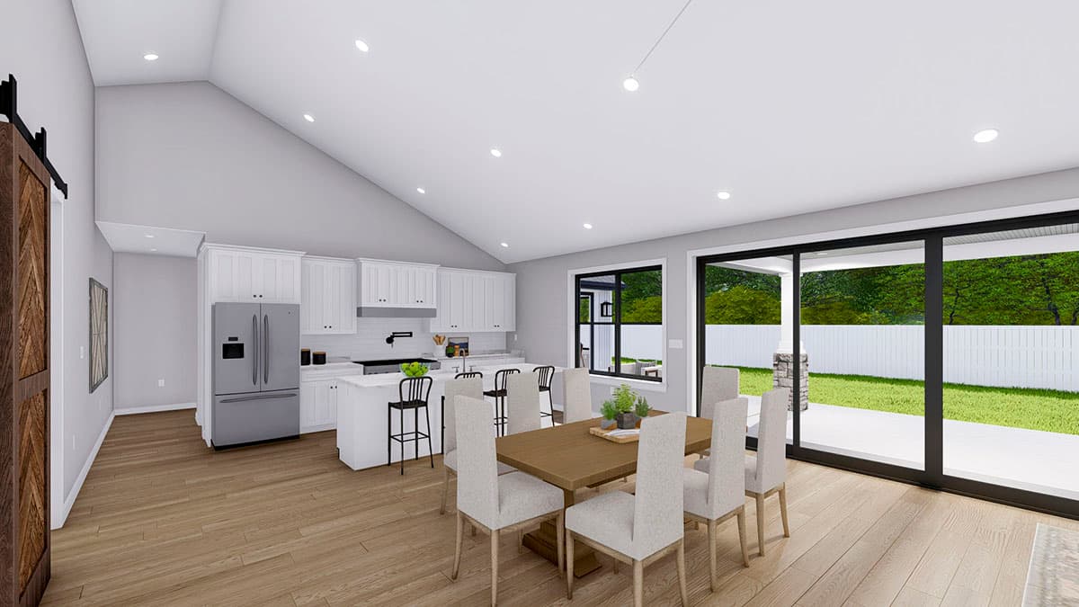 Plan 61422UT: New American Ranch Plan with Vaulted Owner's Suite - Image #19 - Country, Craftsman, New American, Ranch