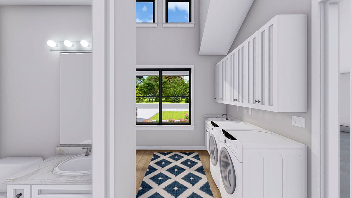 Plan 61422UT: New American Ranch Plan with Vaulted Owner's Suite - Image #24 - Country, Craftsman, New American, Ranch