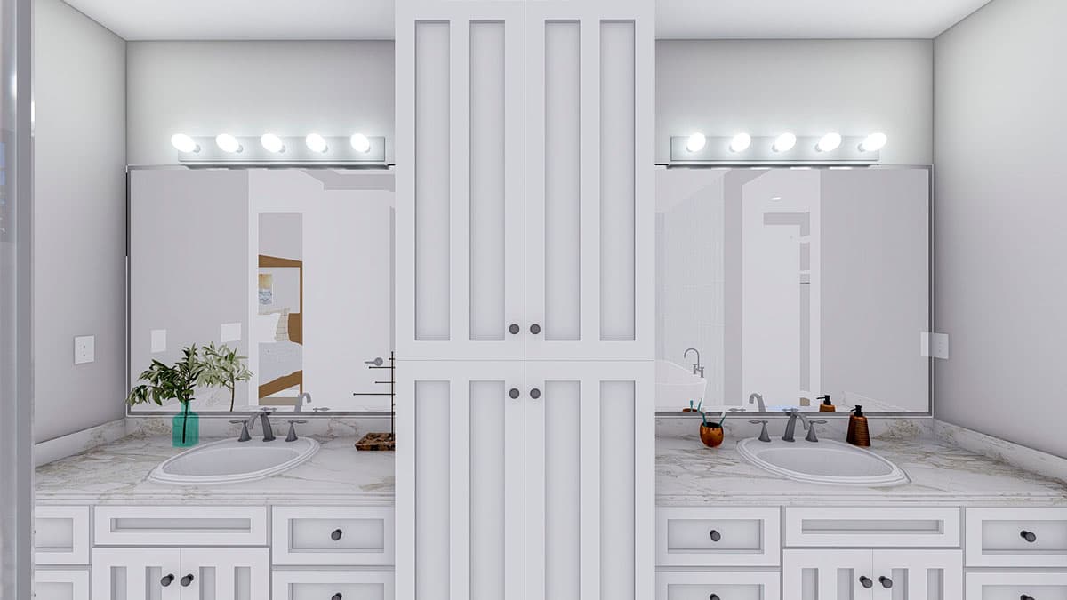 Plan 61422UT: New American Ranch Plan with Vaulted Owner's Suite - Image #28 - Country, Craftsman, New American, Ranch