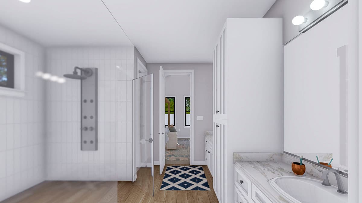 Plan 61422UT: New American Ranch Plan with Vaulted Owner's Suite - Image #30 - Country, Craftsman, New American, Ranch