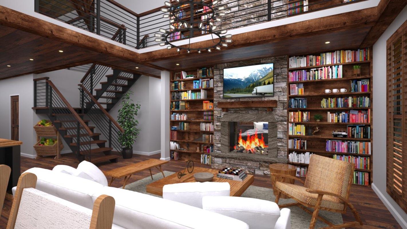 Plan 85392MS: Two-Story Rustic Barnhouse Plan Under 2500 Square Feet with 3 Bedrooms - Image #7 - Cottage, Country, Farmhouse, Modern Farmhouse, Rustic
