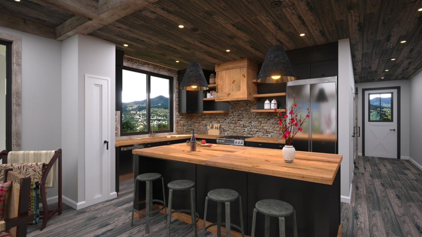 Plan 85392MS: Two-Story Rustic Barnhouse Plan Under 2500 Square Feet with 3 Bedrooms - Image #9 - Cottage, Country, Farmhouse, Modern Farmhouse, Rustic