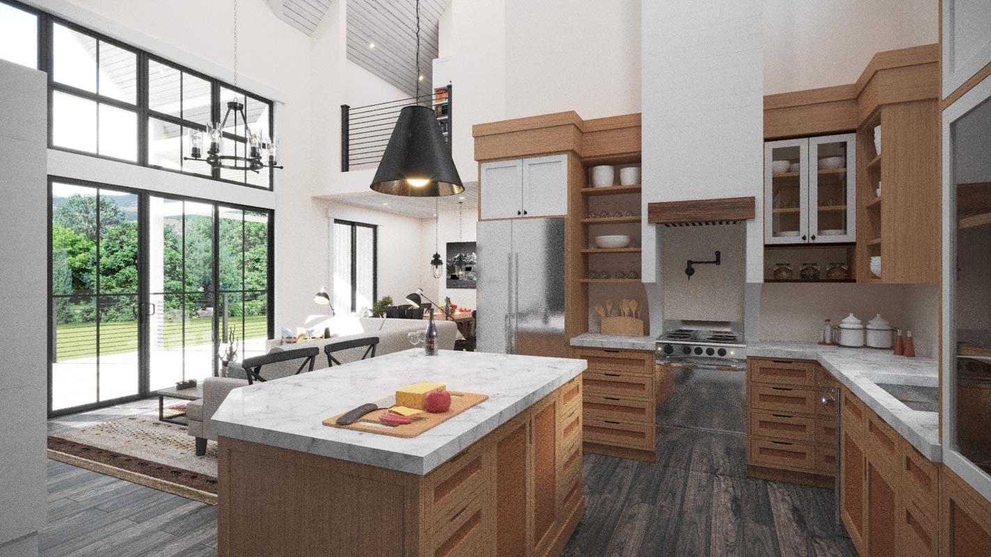 Plan 85394MS: 3-Bed Rustic Modern Farmhouse Plan Under 1900 Square Feet with 3-Car Garage - Image #7 - Farmhouse, Modern Farmhouse, New American, Rustic, Traditional