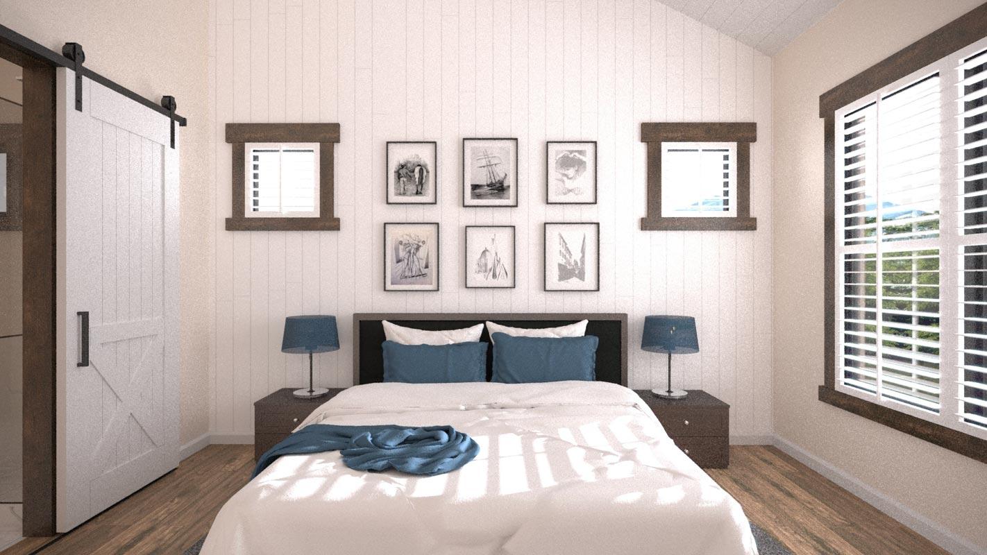 Plan 85398MS: Modern Farmhouse with Studio Apartment Above Garage - Image #7 - Country, Farmhouse, Modern Farmhouse, New American