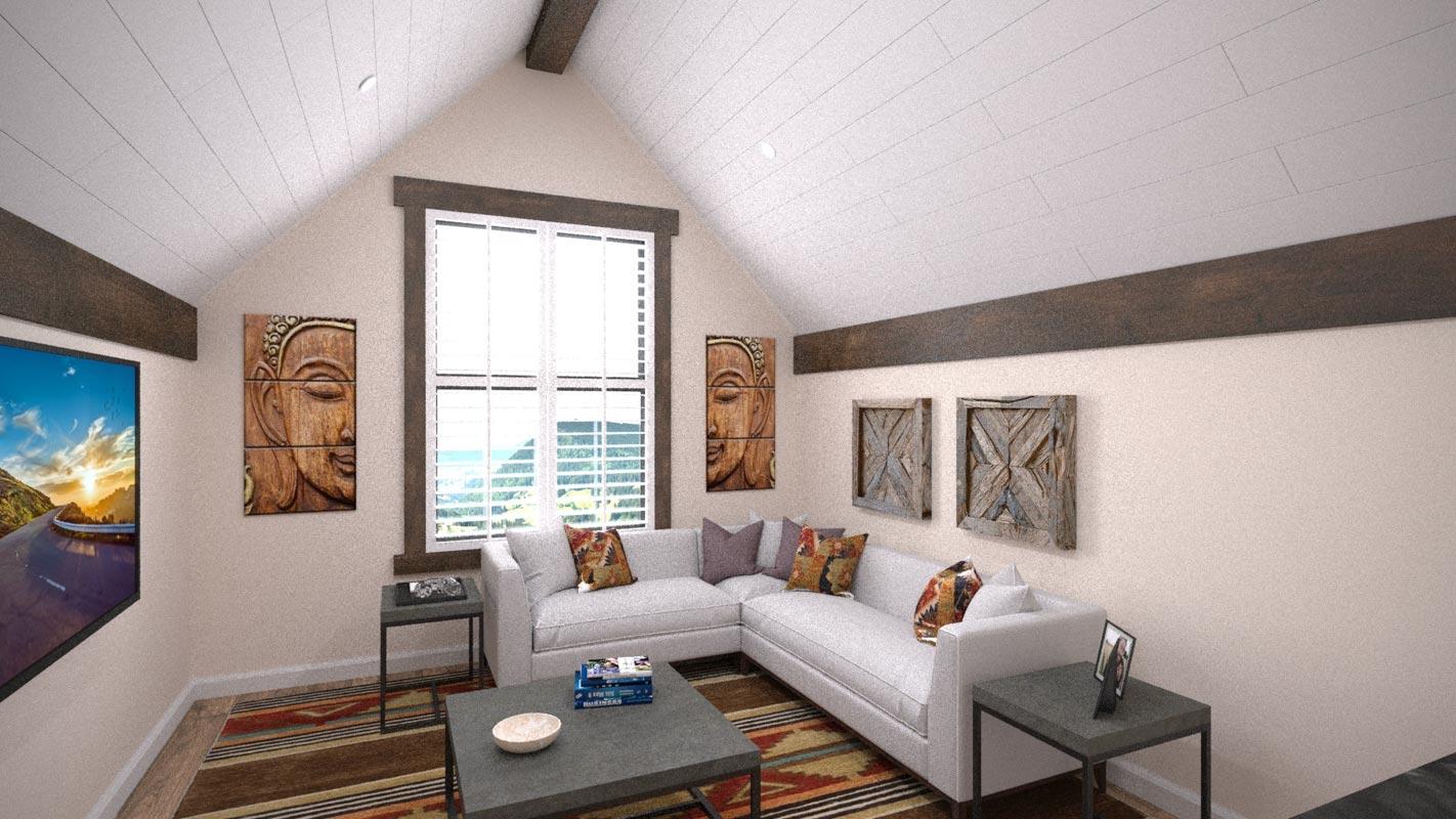 Plan 85398MS: Modern Farmhouse with Studio Apartment Above Garage - Image #8 - Country, Farmhouse, Modern Farmhouse, New American