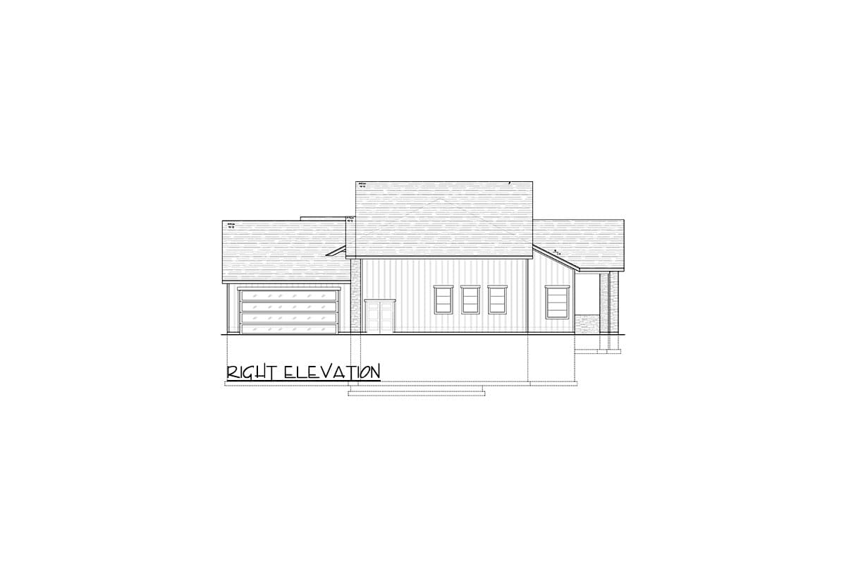 Plan 849011PGE: New American Farmhouse Plan with 4-Car Garage and Basement Expansion with Home Theater - Image #61 - Contemporary, Country, Craftsman, Farmhouse, Modern Farmhouse, Mountain, New American, Ranch