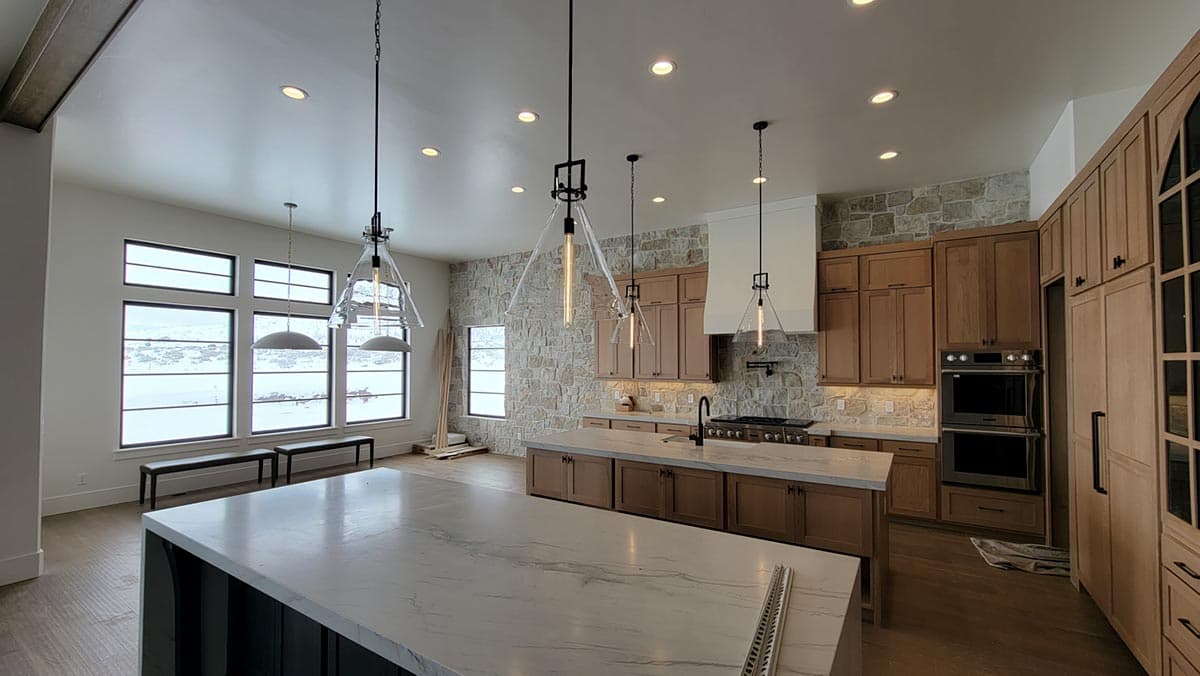 Plan 849011PGE: New American Farmhouse Plan with 4-Car Garage and Basement Expansion with Home Theater - Image #29 - Contemporary, Country, Craftsman, Farmhouse, Modern Farmhouse, Mountain, New American, Ranch