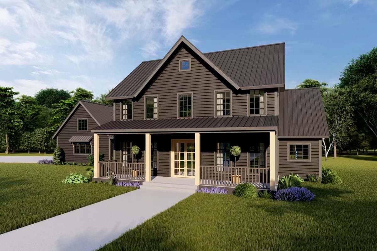 Plan 52320WM: Center-Gabled Farmhouse Plan Under 2400 Square Feet - Image #13 - Country, Farmhouse, Modern Farmhouse, New American, Traditional