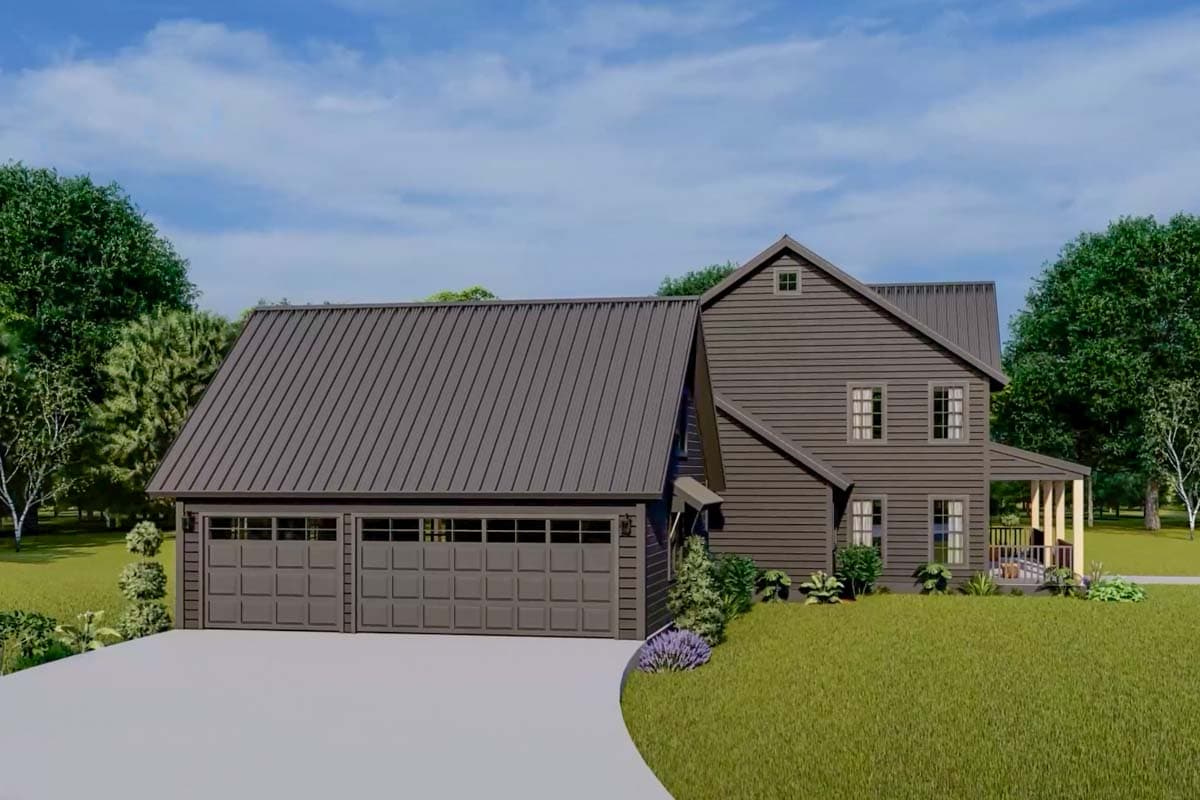 Plan 52320WM: Center-Gabled Farmhouse Plan Under 2400 Square Feet - Image #21 - Country, Farmhouse, Modern Farmhouse, New American, Traditional