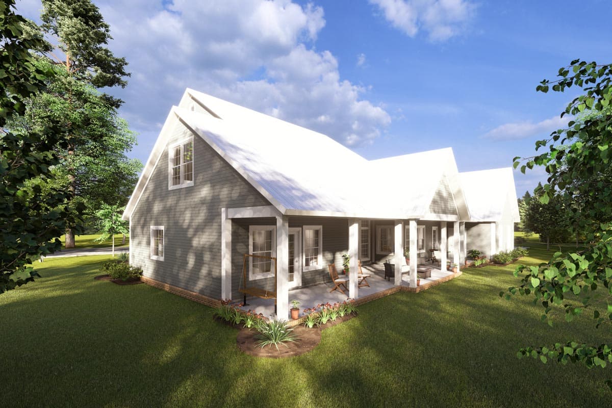 Plan 52320WM: Center-Gabled Farmhouse Plan Under 2400 Square Feet - Image #8 - Country, Farmhouse, Modern Farmhouse, New American, Traditional